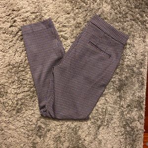 Express skinny plaid business pants